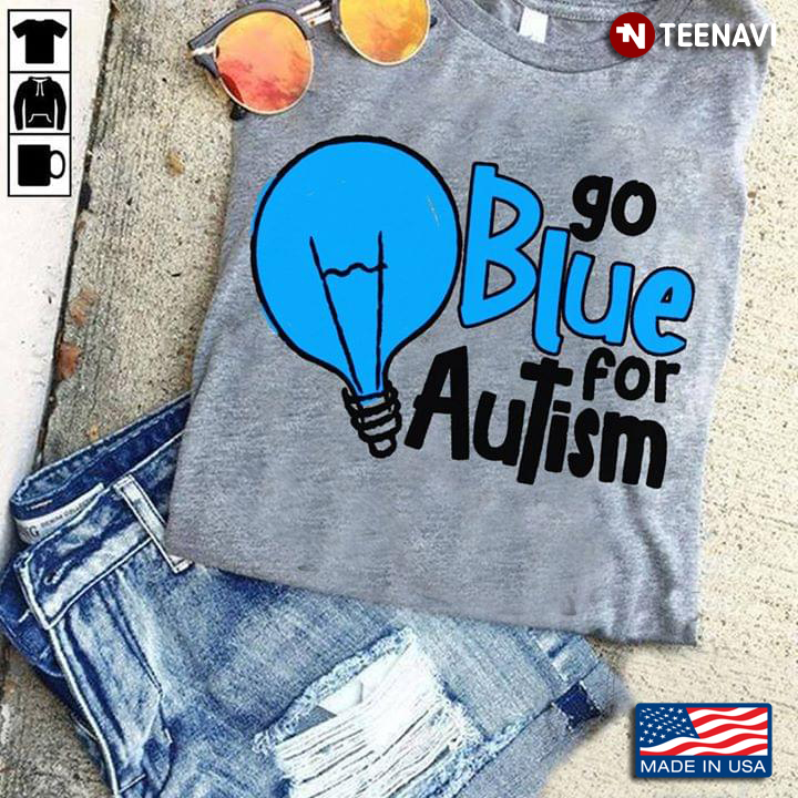 Bulb Go Blue For Autism