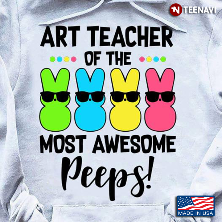 Art Teacher Of The Most Awesome Peeps Peeps Bunnies With Glasses