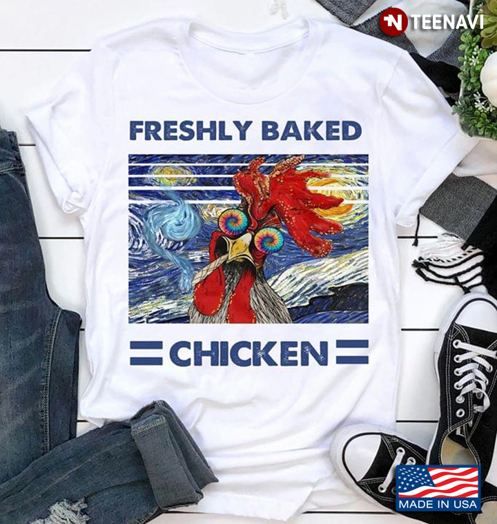 Freshly Baked Chicken Rooster Vintage