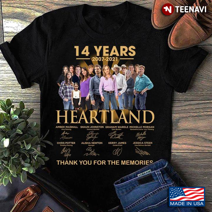 Heartland 14 Years 2007 2021 Thank You For The Memories With Signatures
