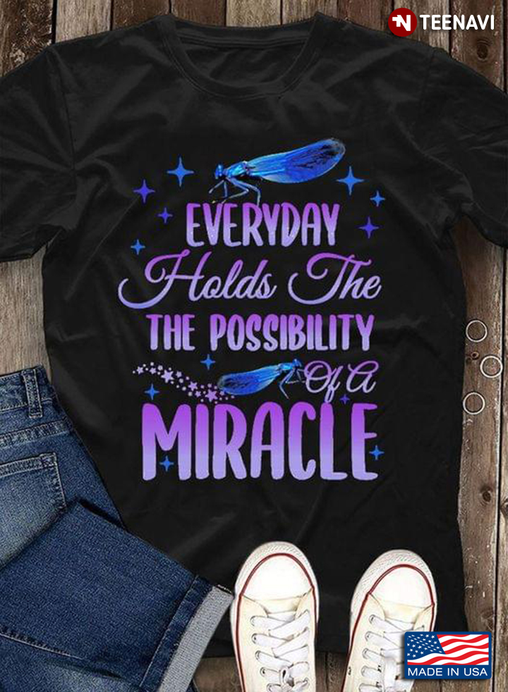 Everyday Holds The The Possibility Of A Miracle Dragonfly
