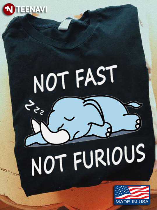 Not Fast Not Furious Elephant
