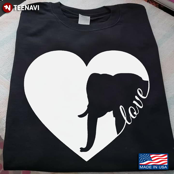 Love Heart Elephant Elephant Lovers