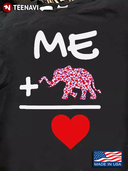 Me Plus Elephant Heart Elephant Lovers