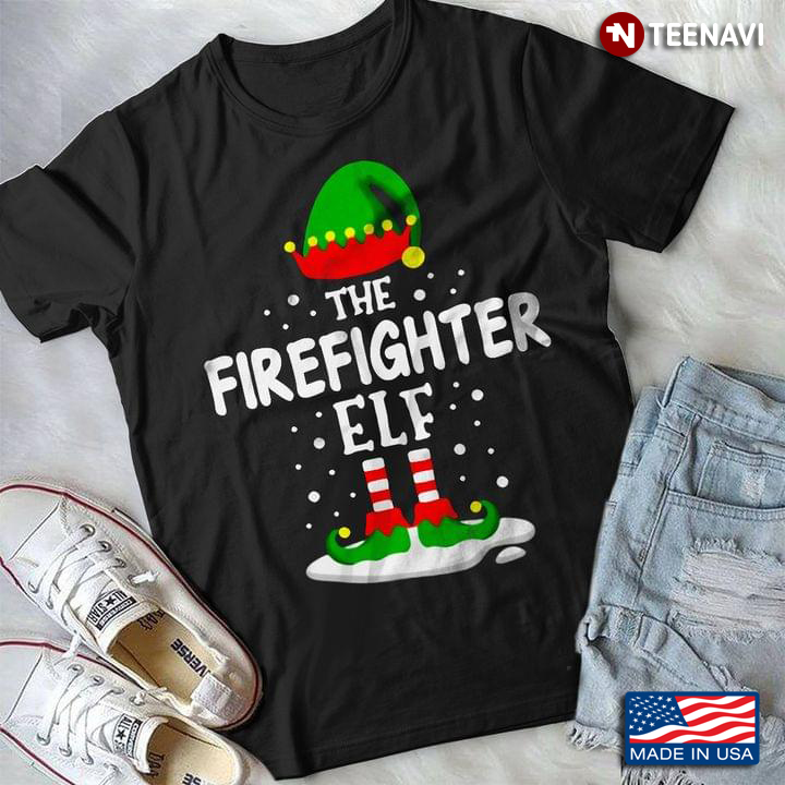 The Firefighter Elf Elf Hat And Boots