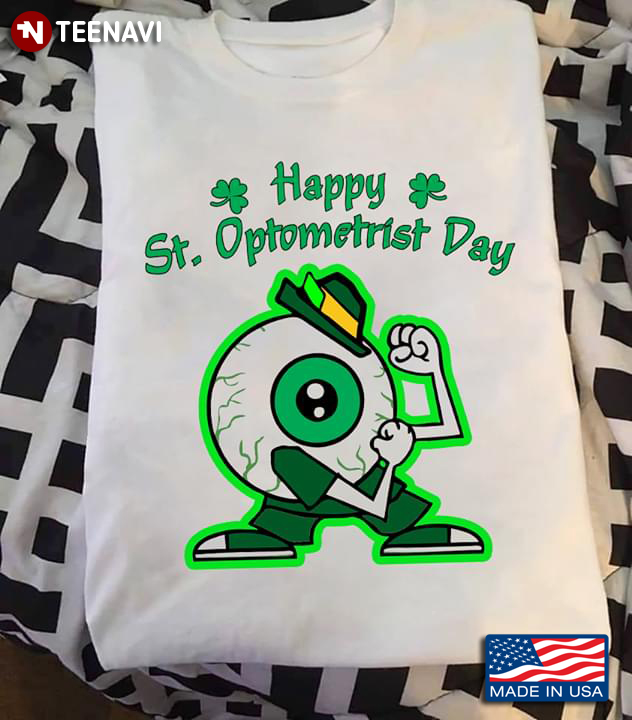 Happy St Optometrist Day St Patricks Day Fighting Irish
