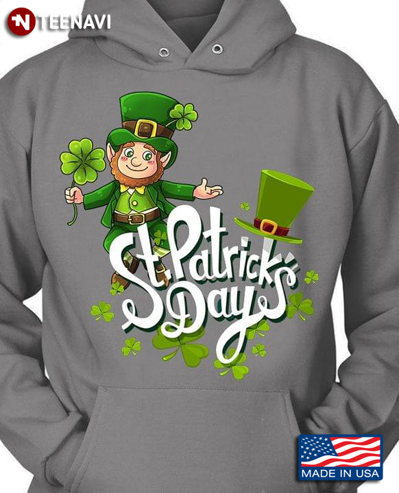 Saint Patricks Day Dabbing Leprechaun Sweatshirt