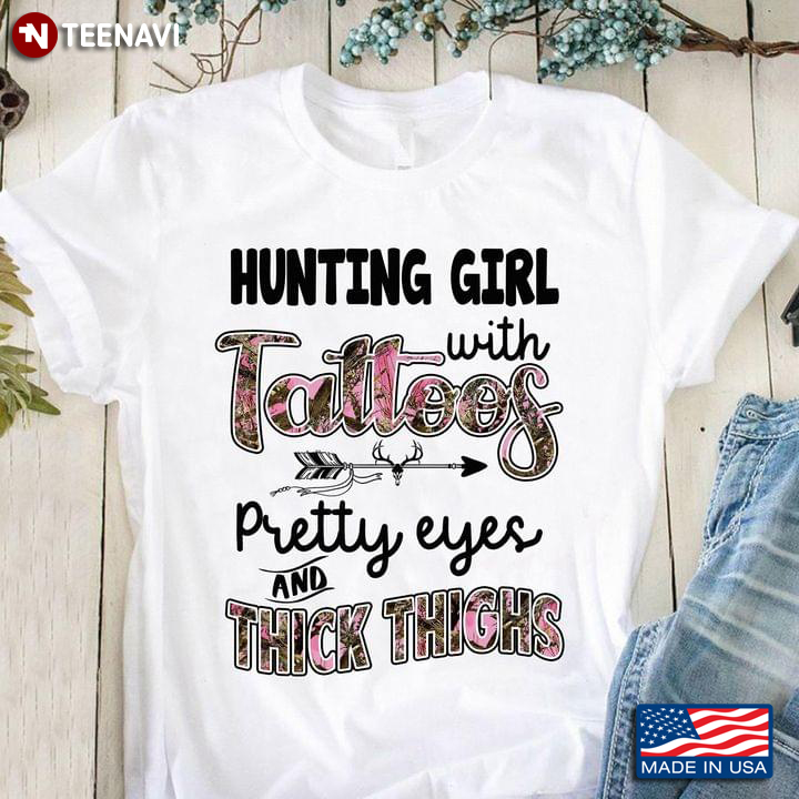 Hunting Girl With Tattoos Pretty Eyes And Thick Thighs