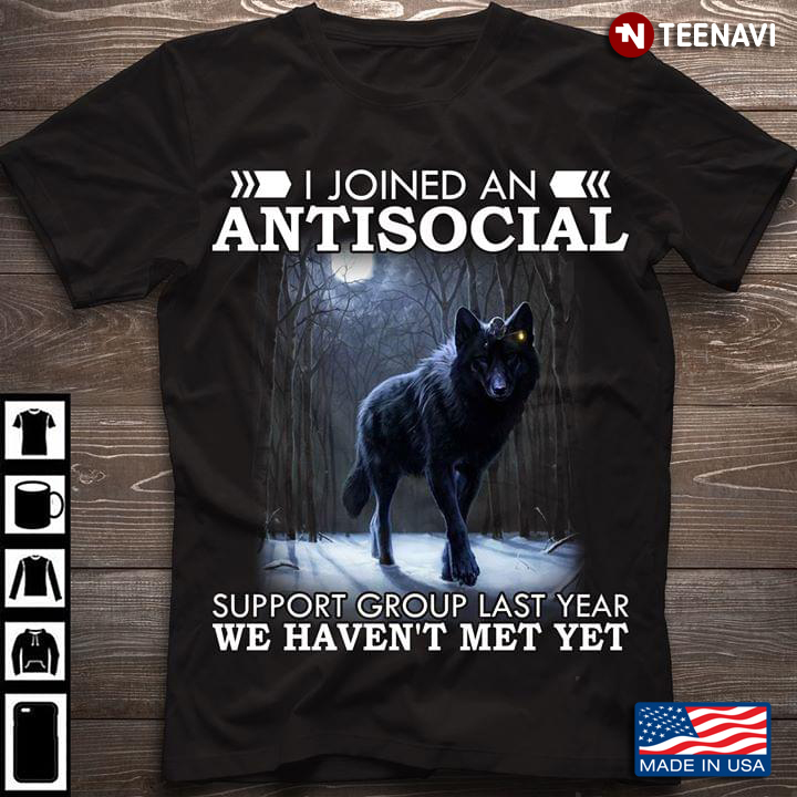 I Joined An Antisocial Support Group Last Year We Haven't Met Yet Wolf