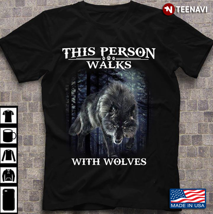 Wolf This Person Walks With Wolves