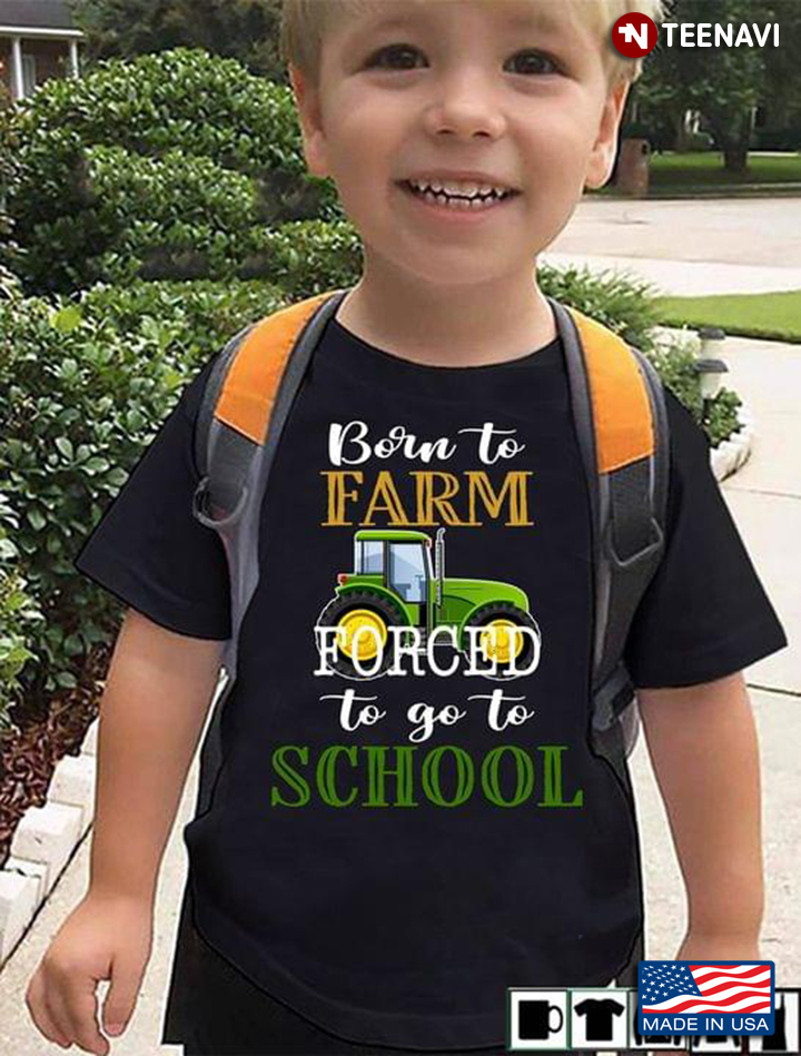 Tractor Born To Farm Forced To Go To School