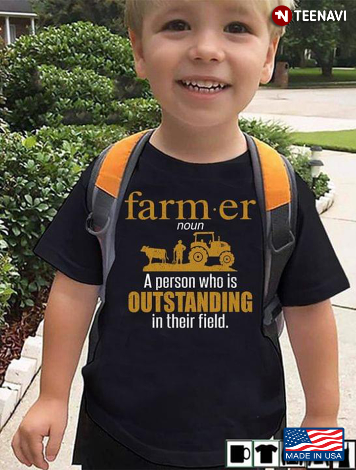 Farmer Noun A Person Who Is Outstanding In Their Field