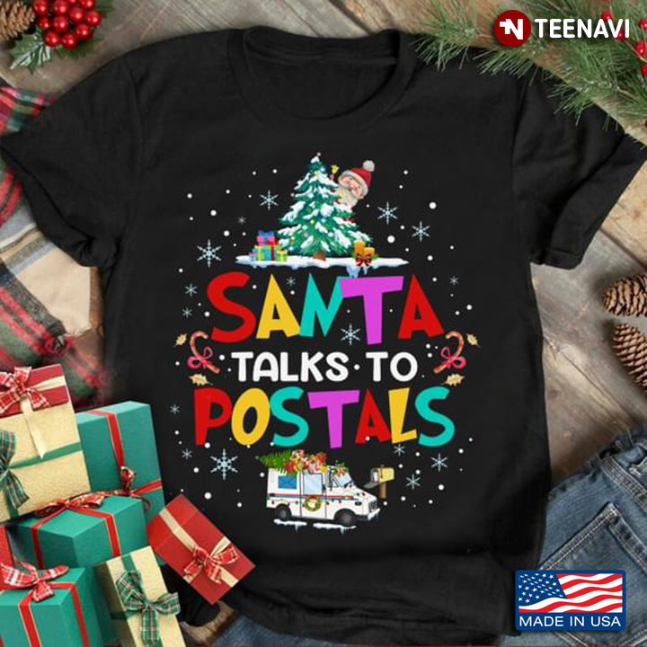 Santa Talks To Postals Christmas