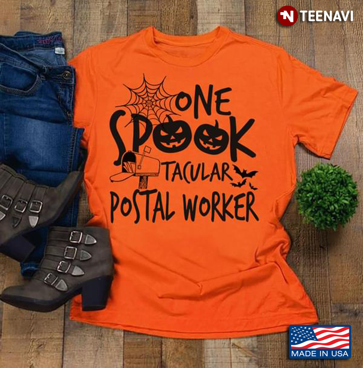 One Spook Tacular Postal Worker Halloween