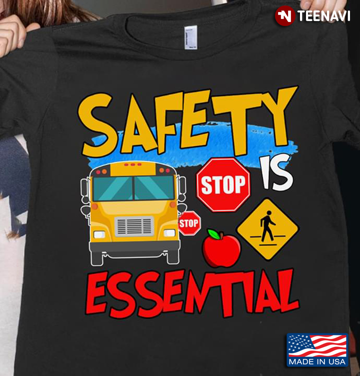 Safety  Stop Is Essential Bus Driver Apple