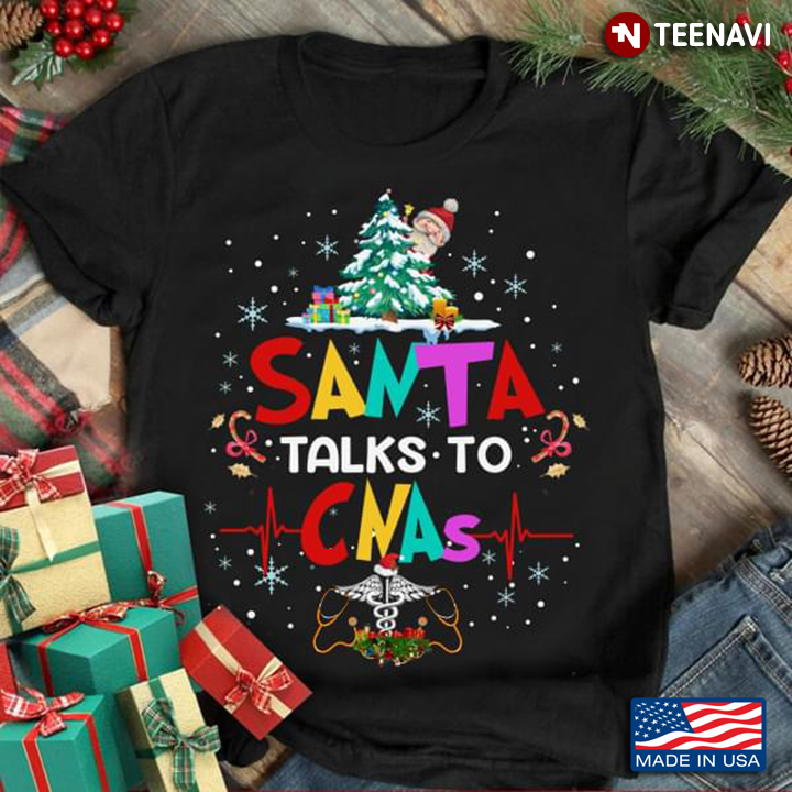 Santa Talks To CNAs Christmas