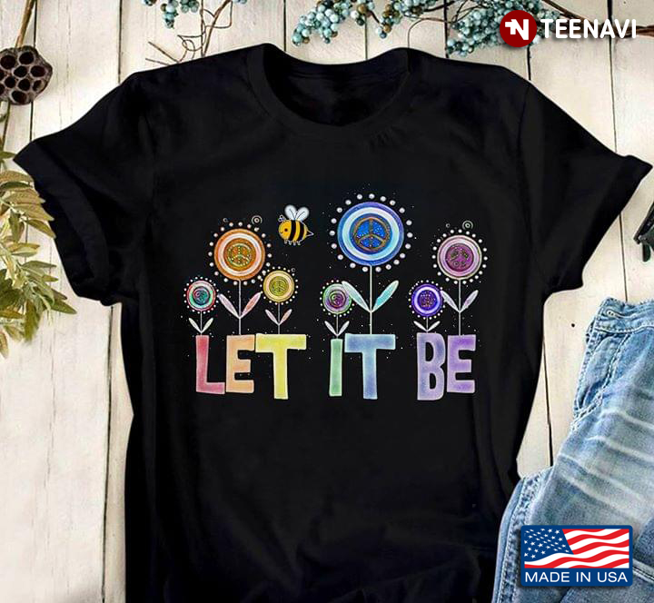 Let It Be Hippie LGBT Bee