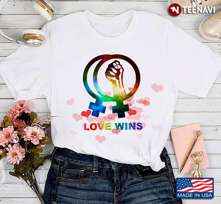 Love Wins Gender LGBT Hearts