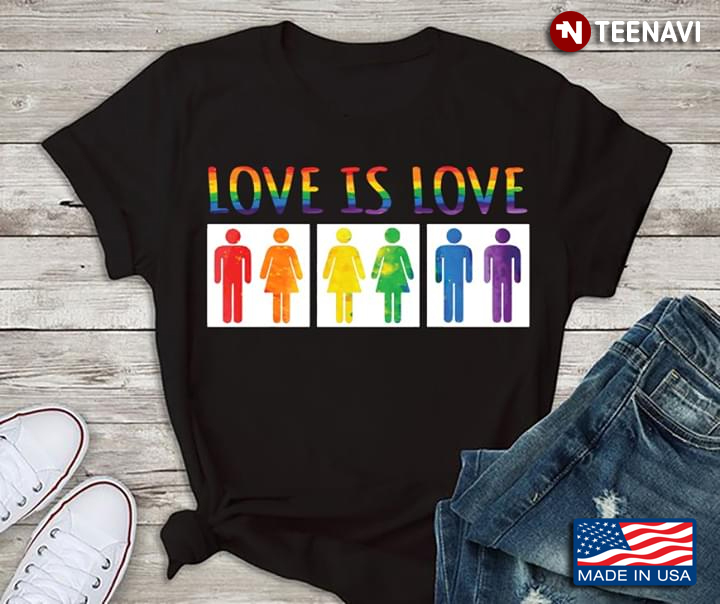 Lesbian Gay  Love Is Love LGBT