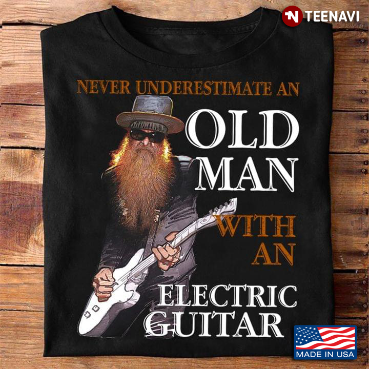 Never Underestimate An Old Man With An Electronic Guitar