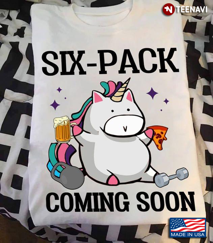 Funny Unicorn Six-pack Coming Soon