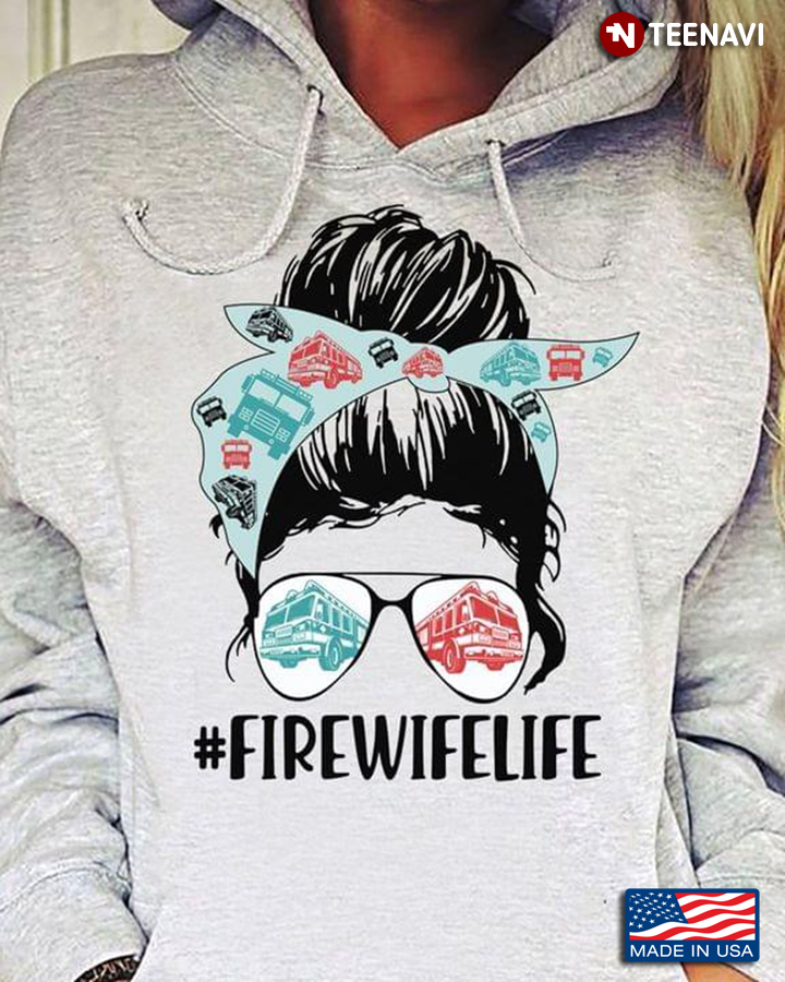 Cool Lady #Firewifelife Firefighter