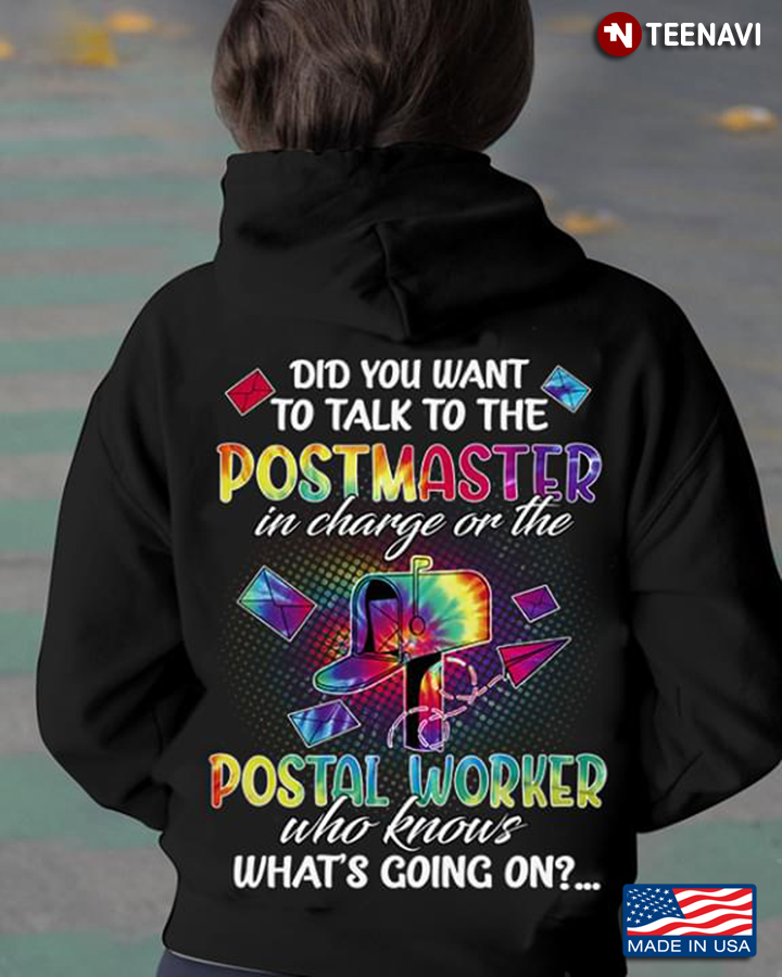 Did You Want To Talk To The Postmaster In Charge Or The Postal Worker Who Knows What's Going On