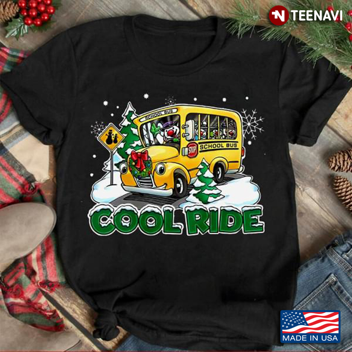 Bus Driver Cool Ride School Bus Christmas
