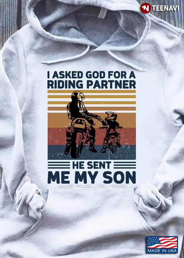 I Asked God For A Riding Partner He Sent Me My Son Vintage