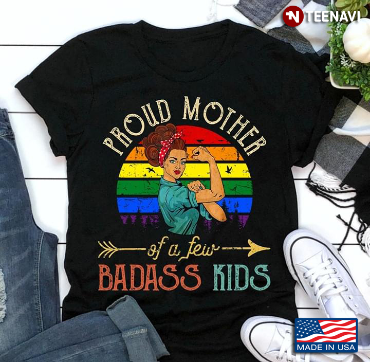 LGBT Proud Mother Of A Few Badass Kids Vintage