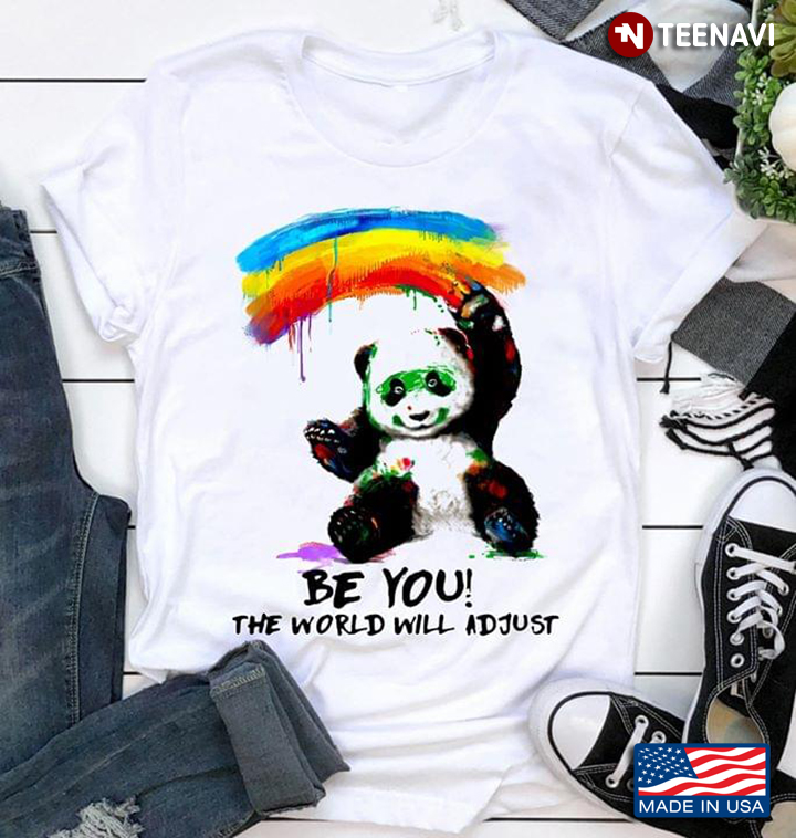 LGBT Panda Be You The World Will Adjust