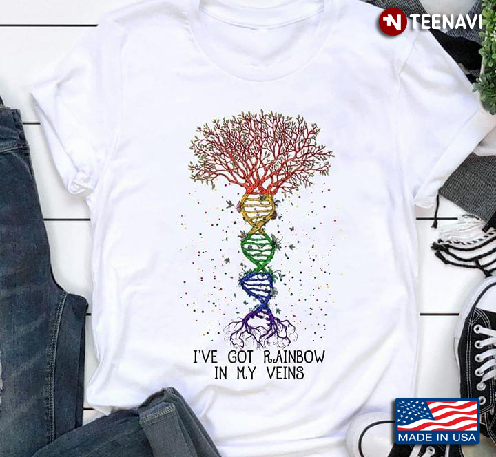 Ive Got Rainbow In My Veins Lgbt Tree