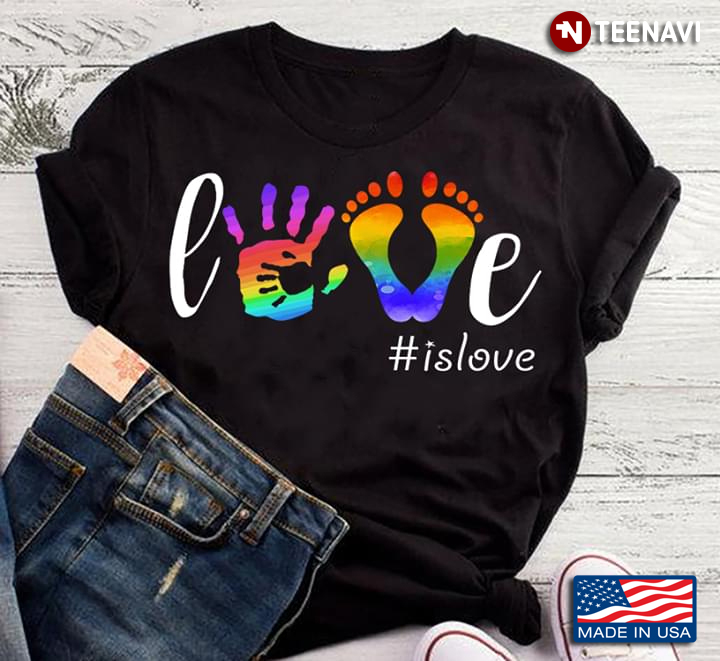 LGBT Love Is Love Hand And Foots