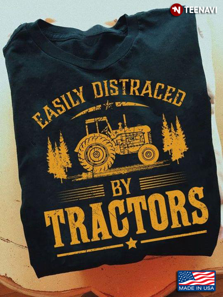 Farming Easily Distracted By Tractors