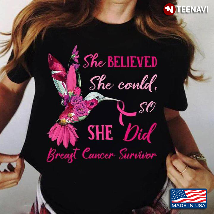 Bird She Believed She Could So She Did Breast Cancer Survivor