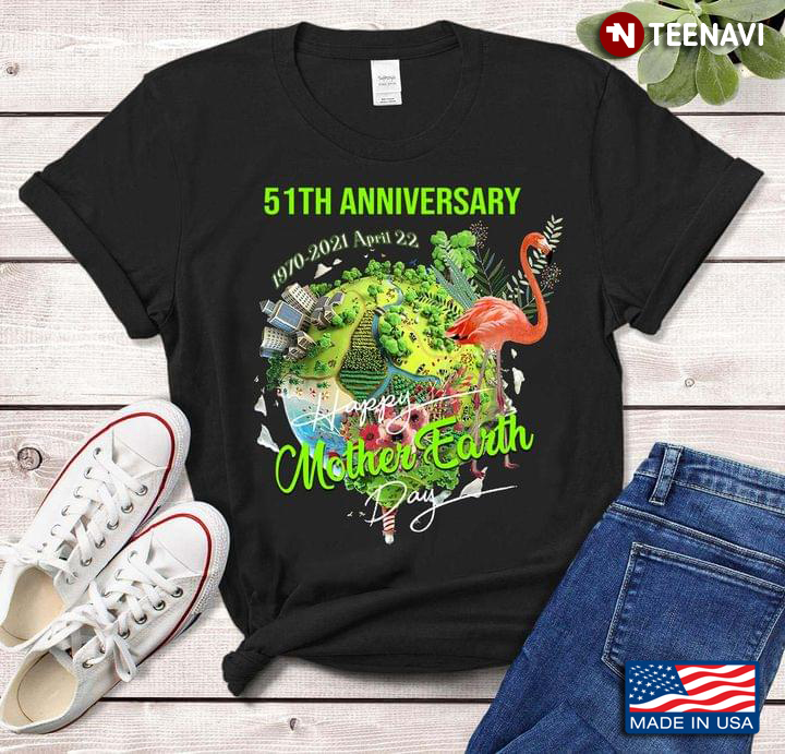 51TH Anniversary 1970-2021 April 22 Happy Mother Earth Day