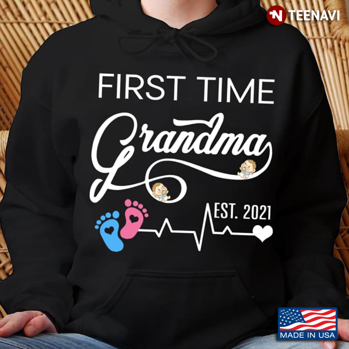 Babies First Time Grandma Est 2021