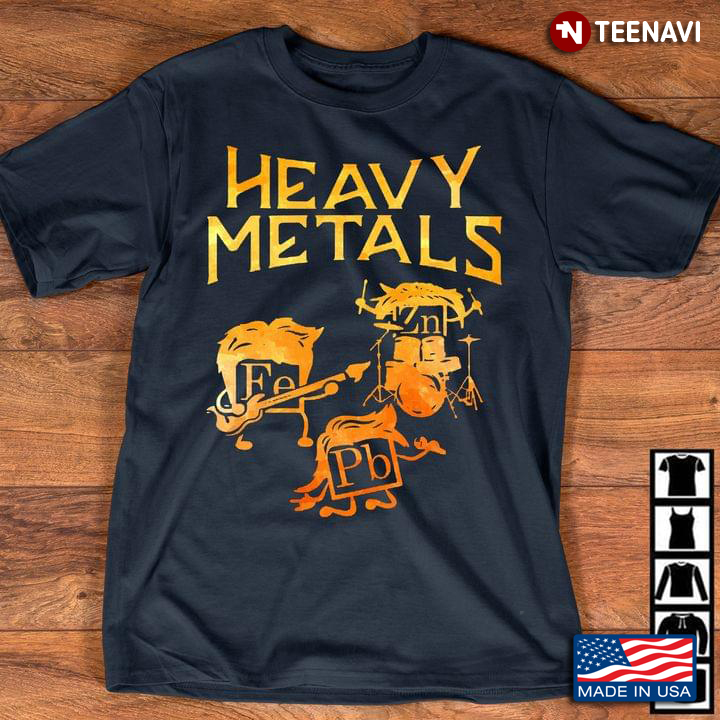 Heavy Metals Periodic Table Elements Band