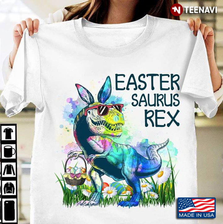 Funny Dinosaur Easter Saurus Rex