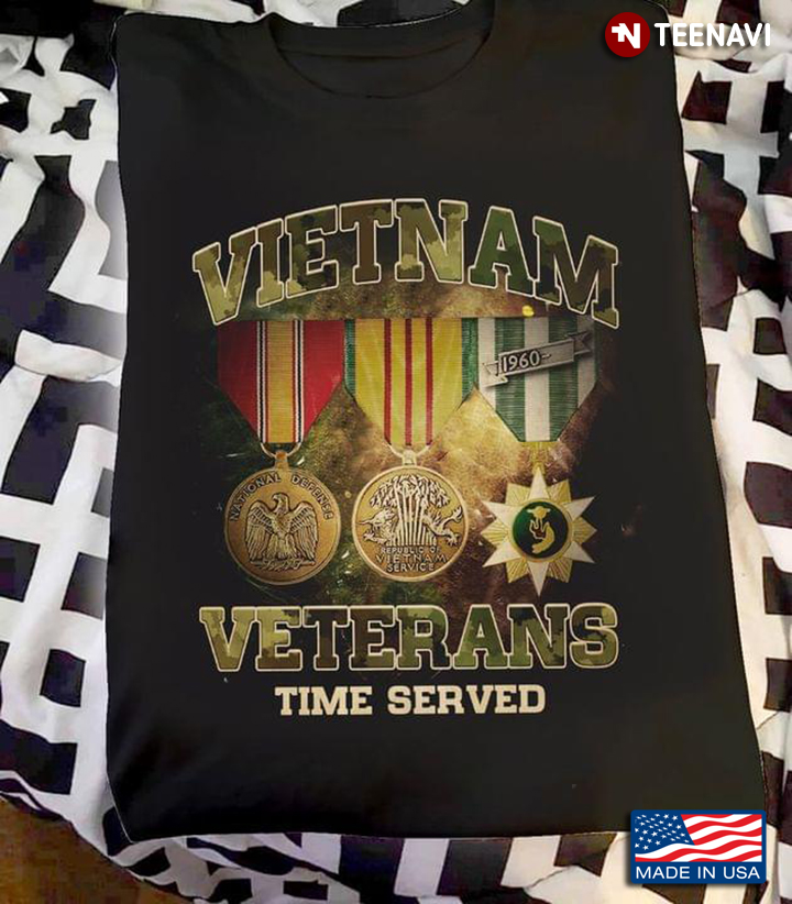 Vietnam Veterans Time Served Medals