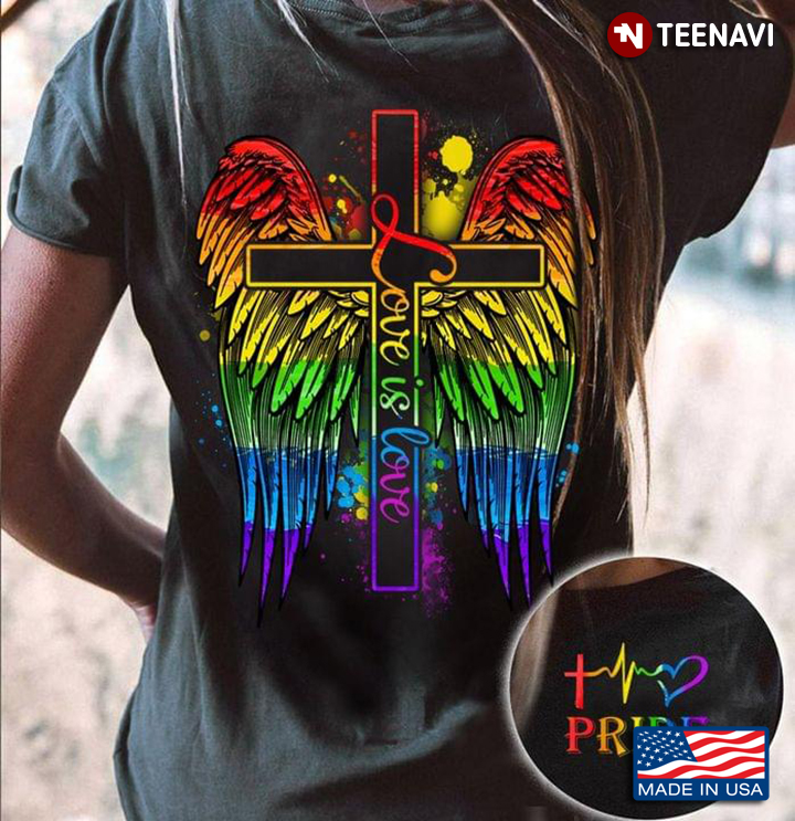 LGBT Love Is Love Wings