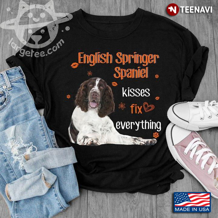 English Springer Spaniel Kisses Fix Everything