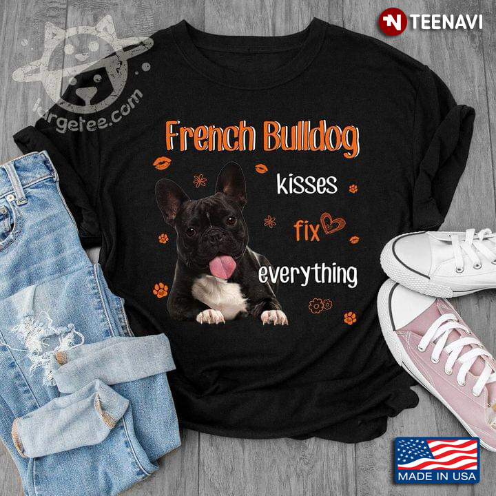 French Bulldog Kisses Fix Everything
