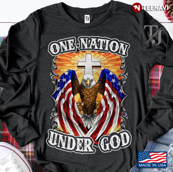 American Flag Eagle One Nation Under God