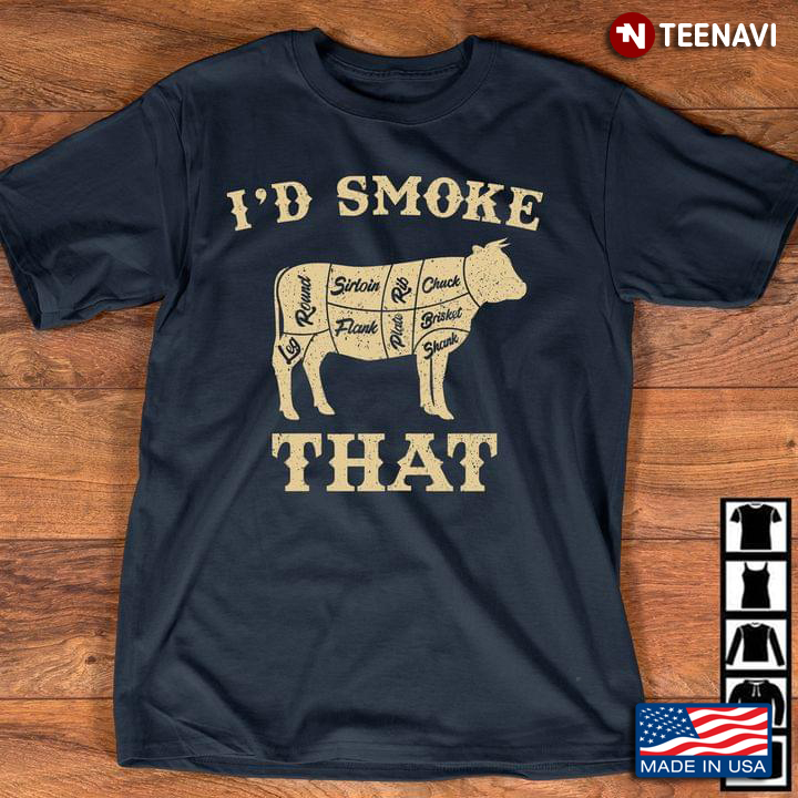 Cow BBQ I’d Smoke That New Version