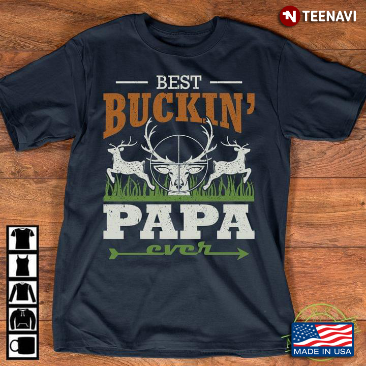 Reindeer Best Buckin Papa Ever Hunting
