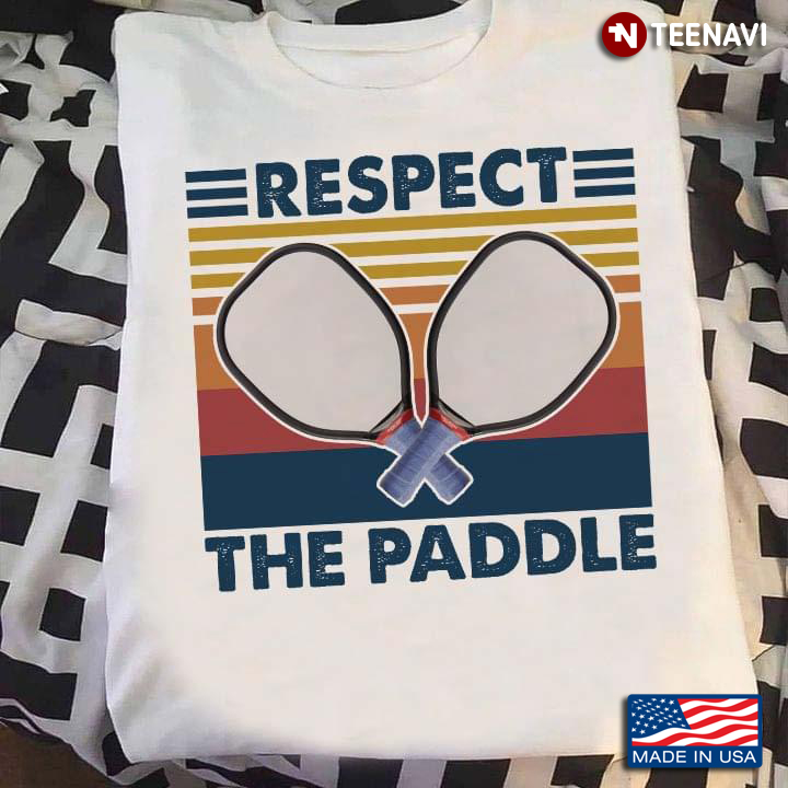 Respect The Paddle Vintage