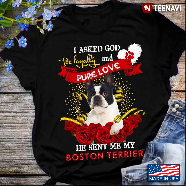 I Asked God For Loyalty And Pure Love He Sent Me My Boston Terrior