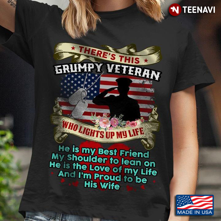 There This's Grumpy Veteran Who Lights Up My Life He Is My Best Friend My Shoulder To Learn On