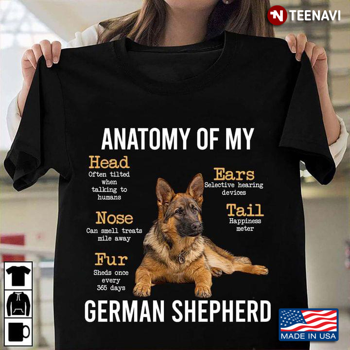 Anatomy Of My Head Of Ten Tilted When Talking To Humans Nose Can Smell Treats Mile Way German Shephe